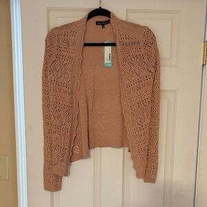 Love Tree Women's Light Brown Cardigan